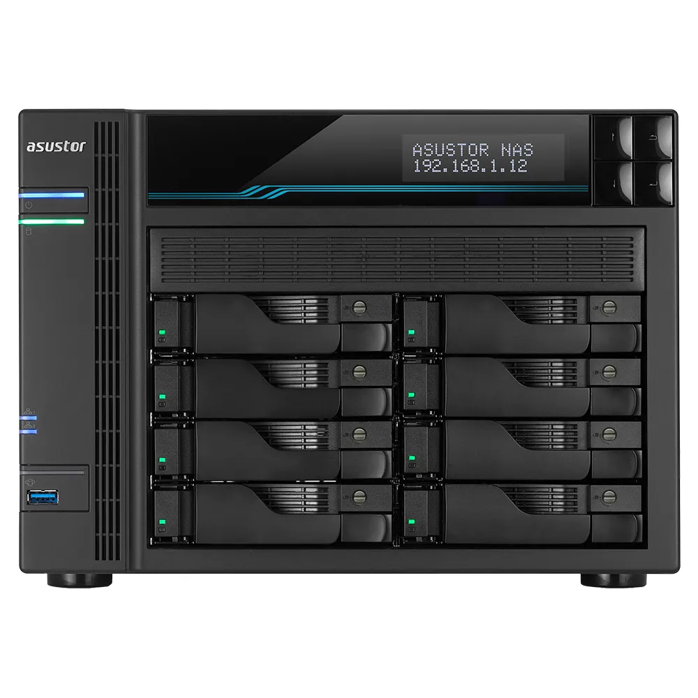 Lockerstor 10 As6510T Nas Tower Ethernet Lan Black