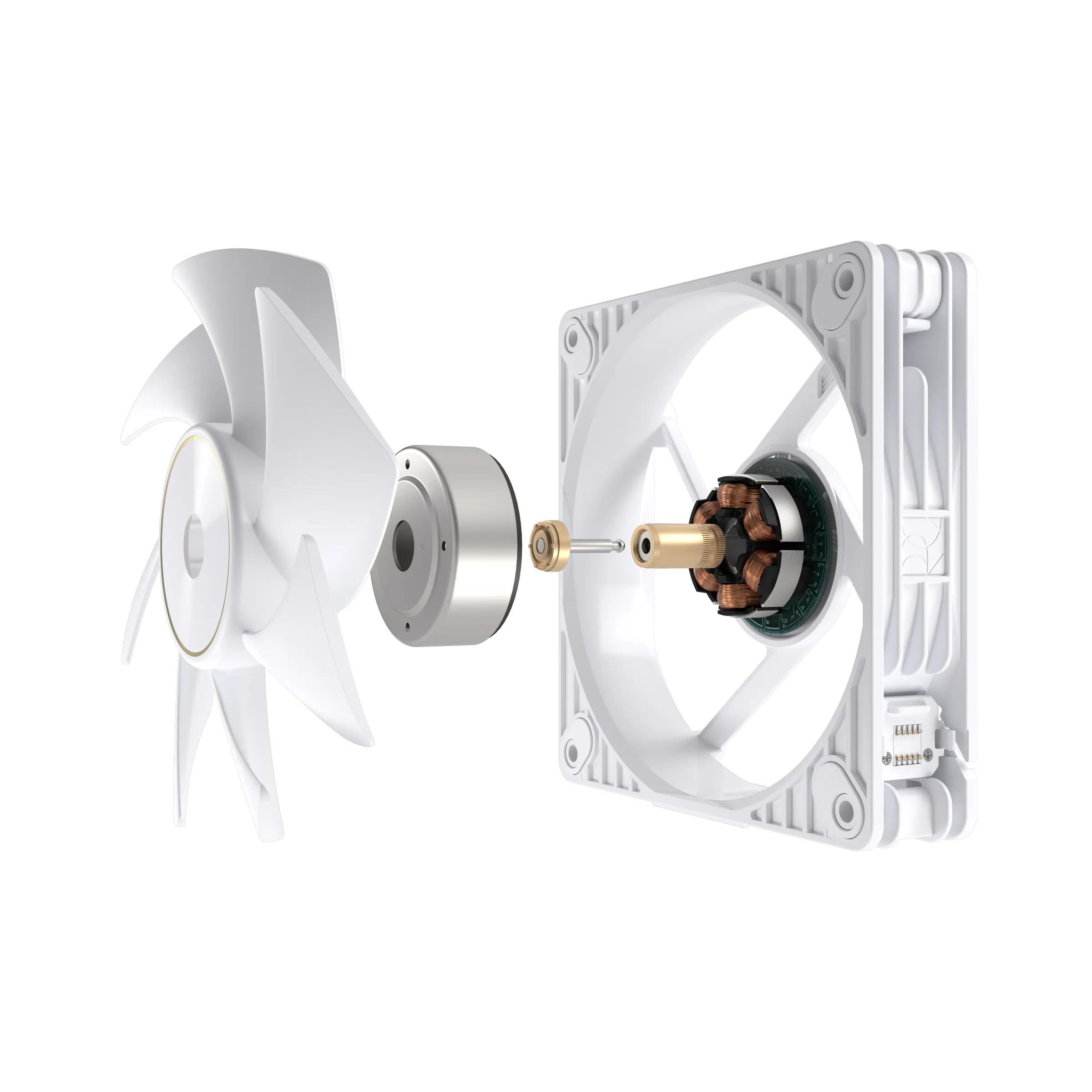 ASUS ProArt PF120 PWM White, 120 mm Case Fan, 3-pack