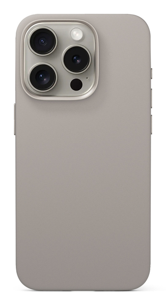 Epico Mag+ Silicone Case Pro, iPhone 16 Plus - Case, Titanium Beige