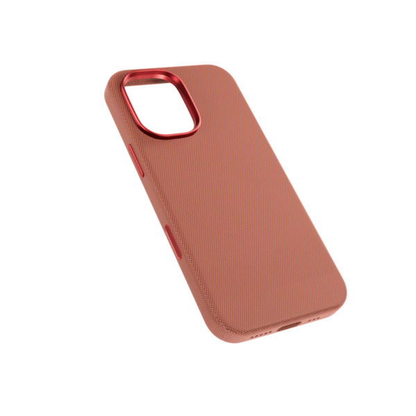 Epico SolidWoven Pro Mag+ Case | iPhone 17 | Qi2  &amp;  MagSafe Compatible | Sienna | Raised Edges  &amp;  Camera Frame