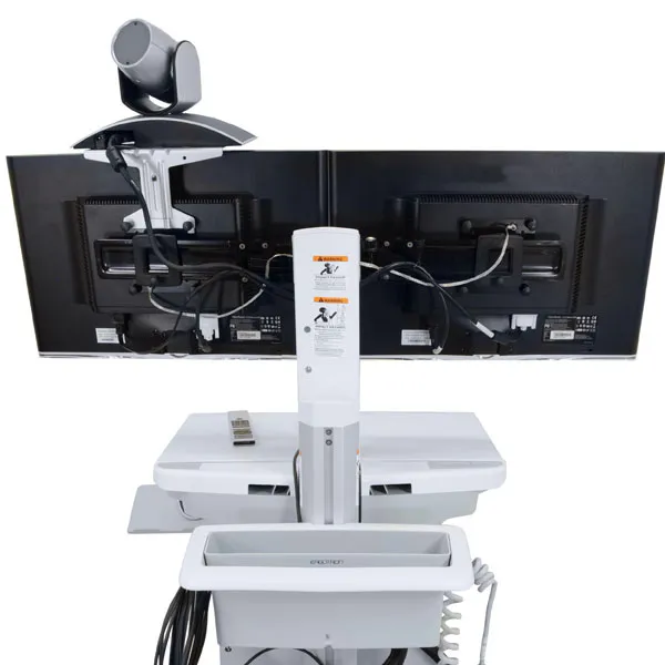 ERGOTRON SV Telepresence Kit for Dual Monitor Powered Cart