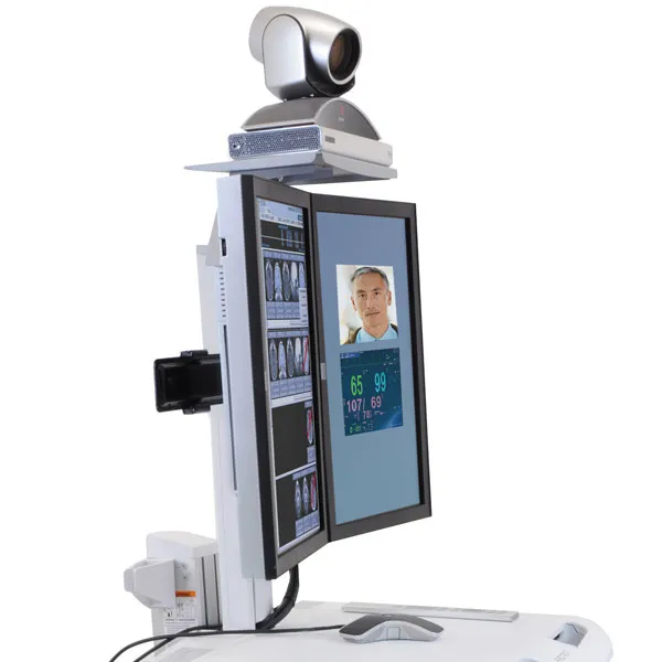 ERGOTRON SV Telepresence Kit for Dual Monitor Powered Cart