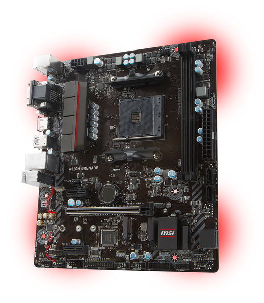 MSI A320M Grenade mATX - motherboard