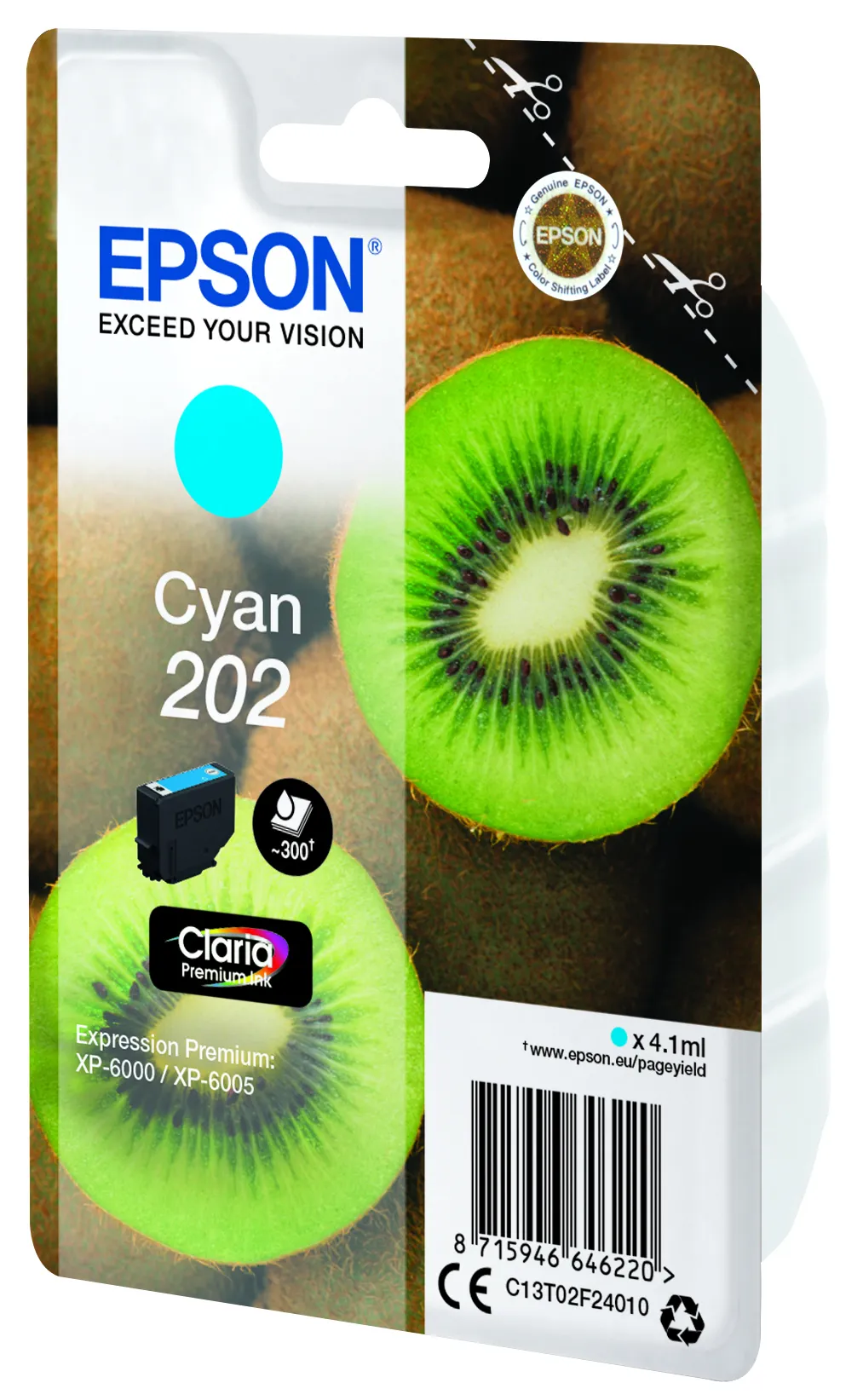 Ink/202 Kiwi 4.1ml CY SEC