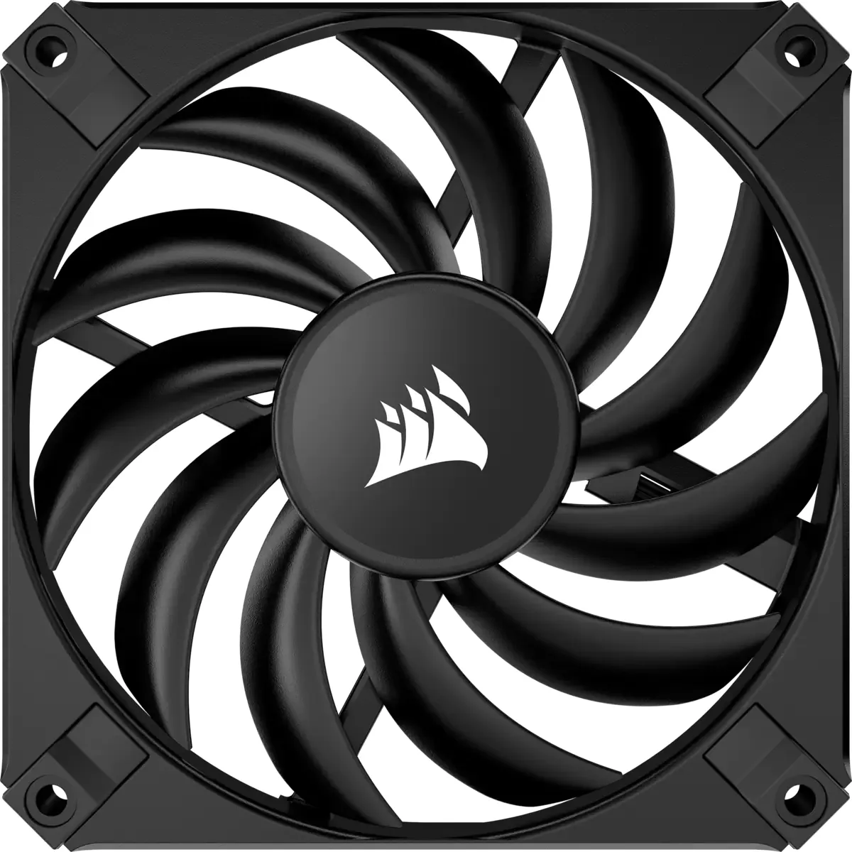 Corsair AF120 Slim Black 120mmx15mm, Single Pack