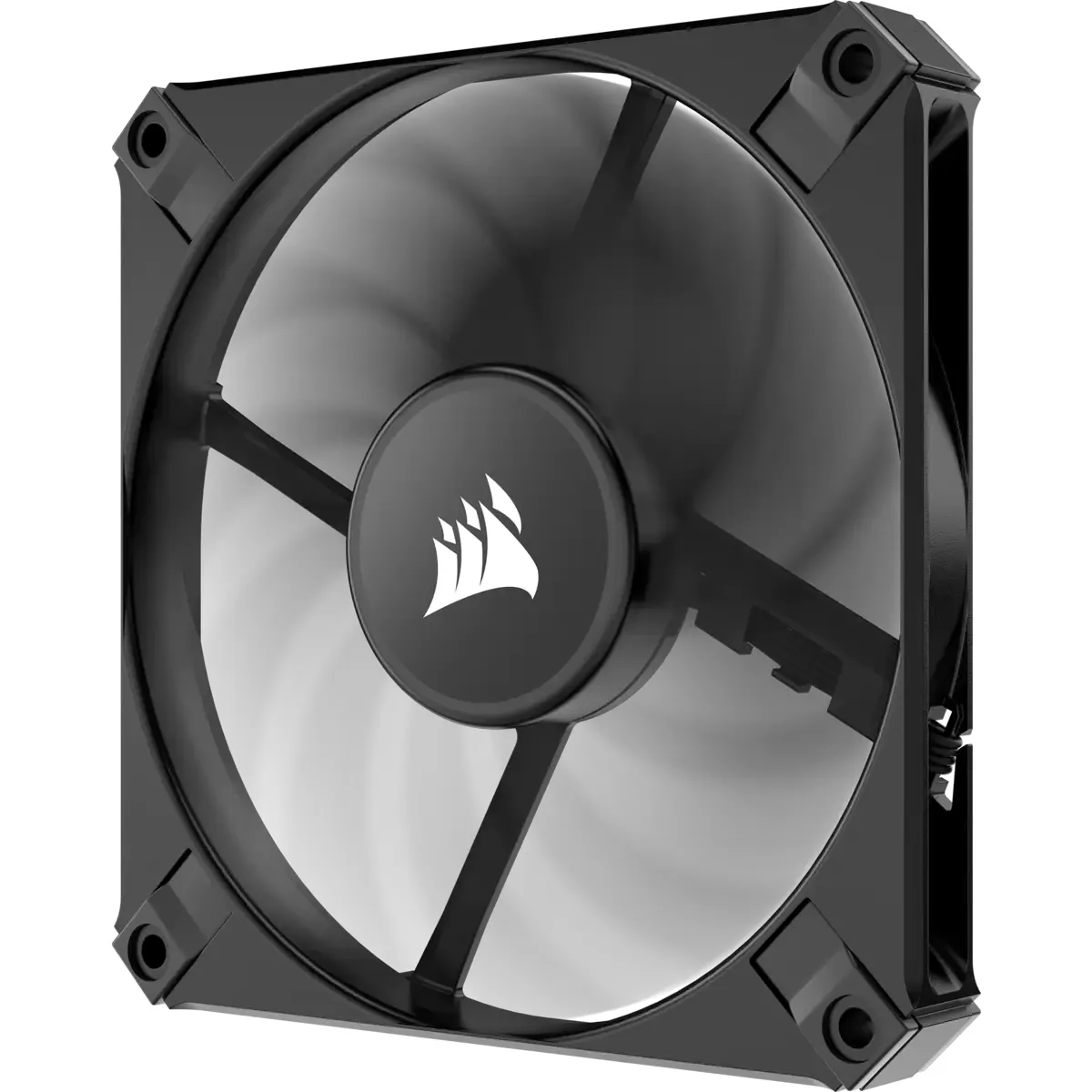 Corsair AF120 Slim Black 120mmx15mm, Single Pack
