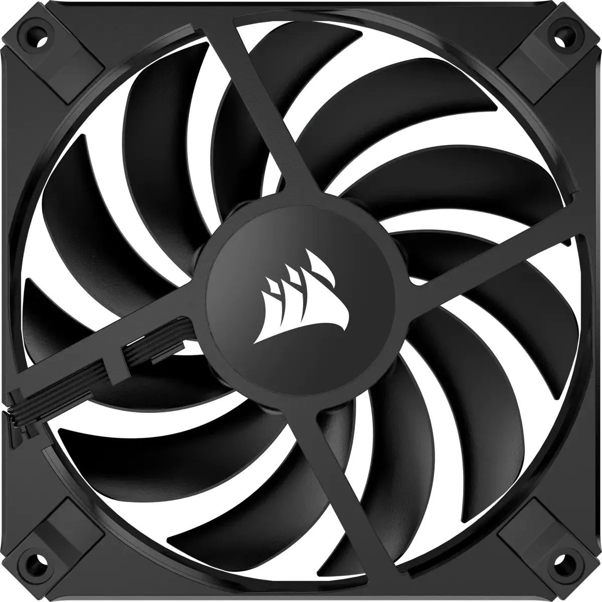 Corsair AF120 Slim Black 120mmx15mm, Single Pack
