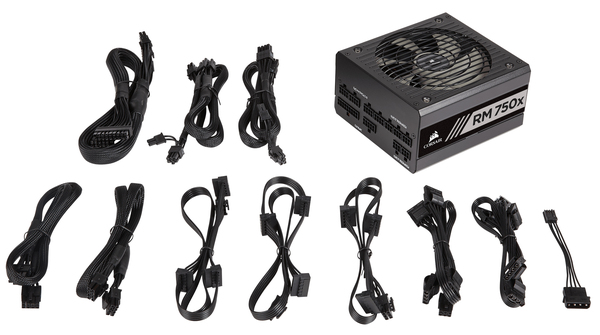 Corsair RMx Series RM750x 750W - Power supply, 80 Plus Gold