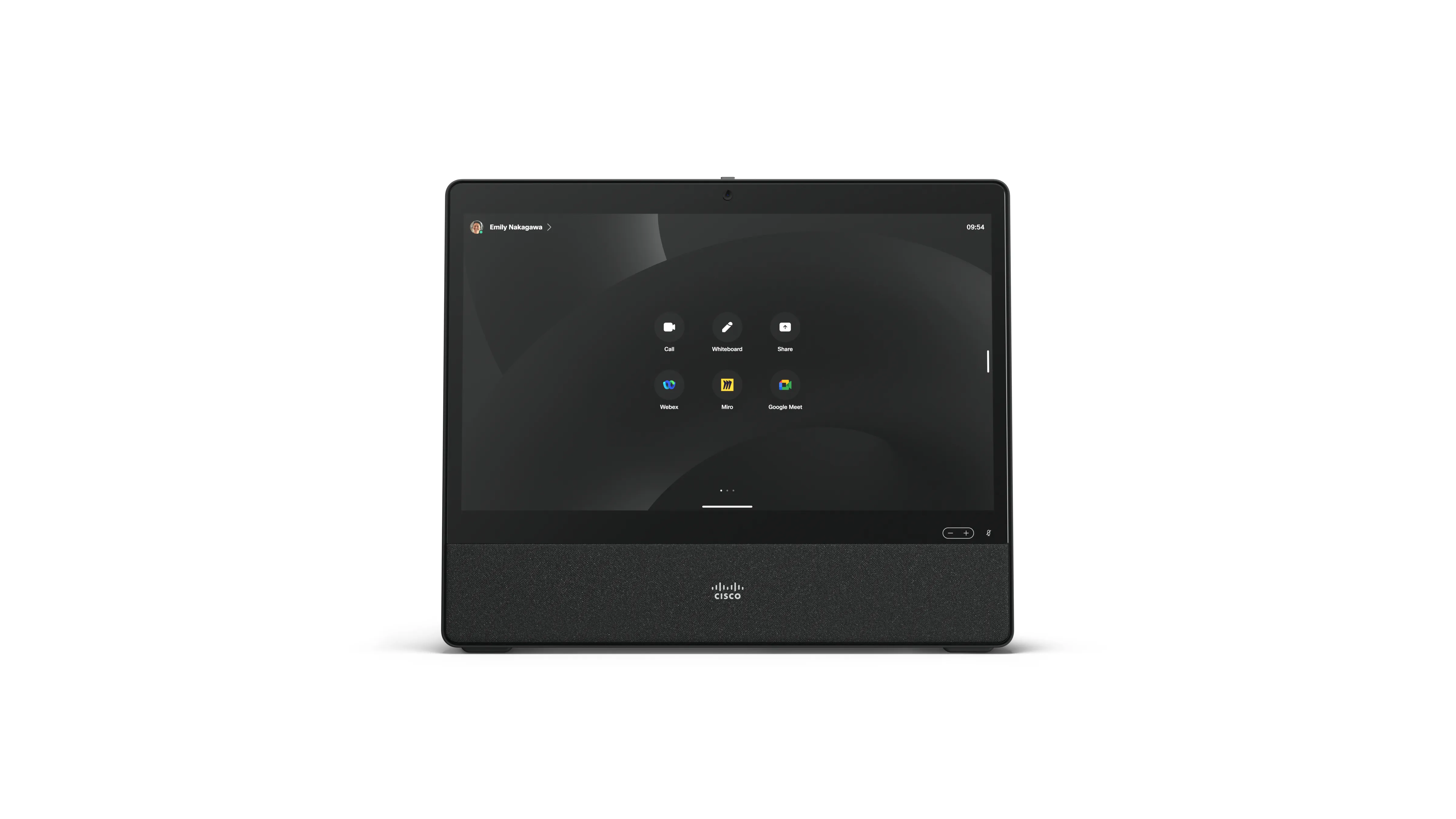 Cisco Webex Desk - Carbon Black - (ei palautusoikeutta)