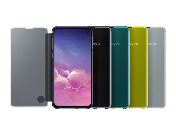 Samsung Clear View Cover Galaxy S10E White