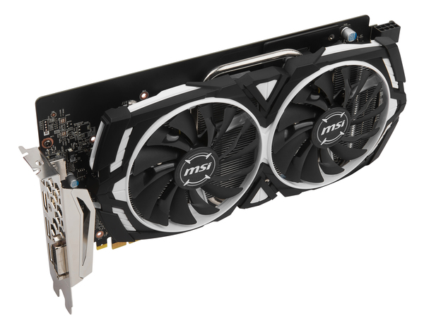 MSI GeForce GTX 1060 ARMOR 6G OC -n&auml;yt&ouml;nohjain