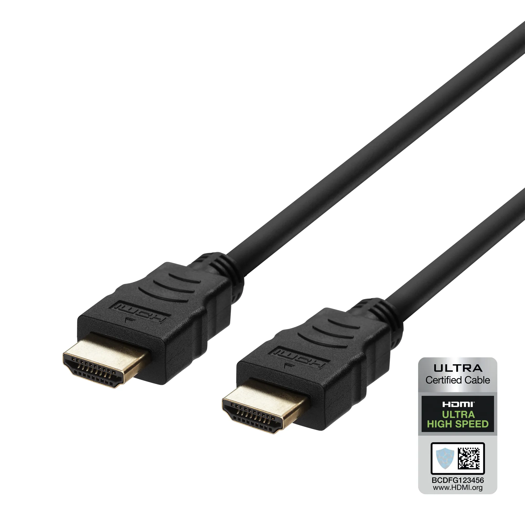 Deltaco  HDMI &ndash; HDMI 2.1 - cable, 2 m, Black