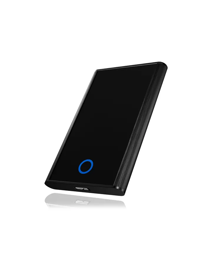 ICY BOX, externt kabinett, 2,5&quot; SATA till USB 3.0, svart
