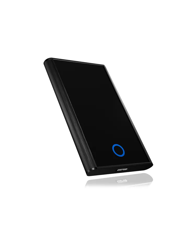 ICY BOX, externt kabinett, 2,5&quot; SATA till USB 3.0, svart