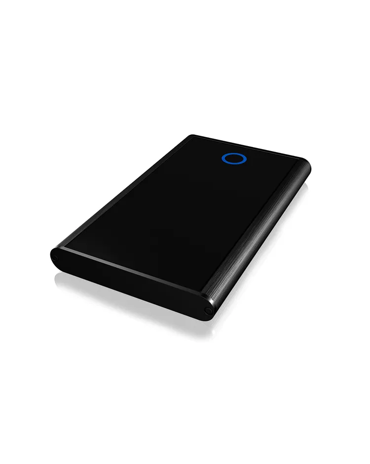 ICY BOX, externt kabinett, 2,5&quot; SATA till USB 3.0, svart