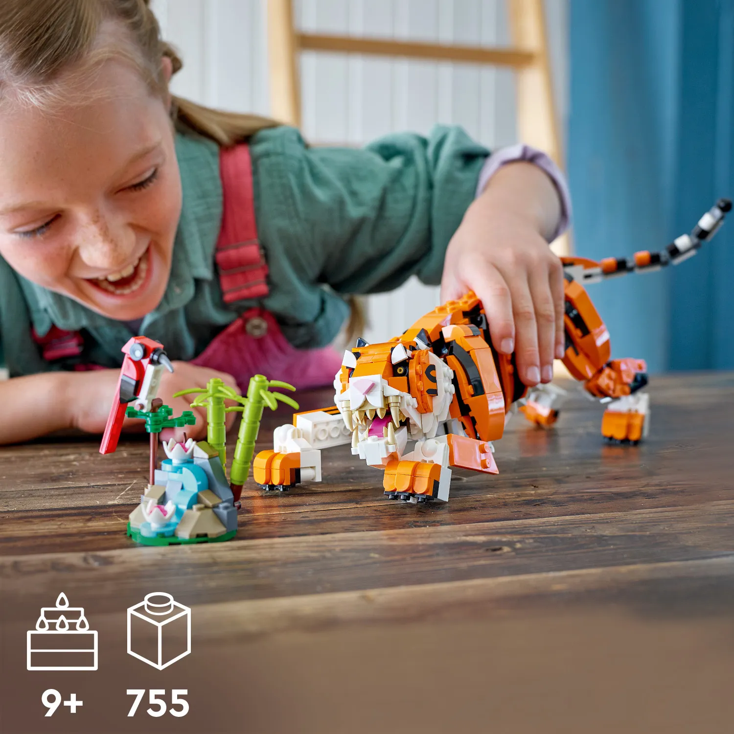 LEGO Creator 3-in-1 Majestic Tiger 31129