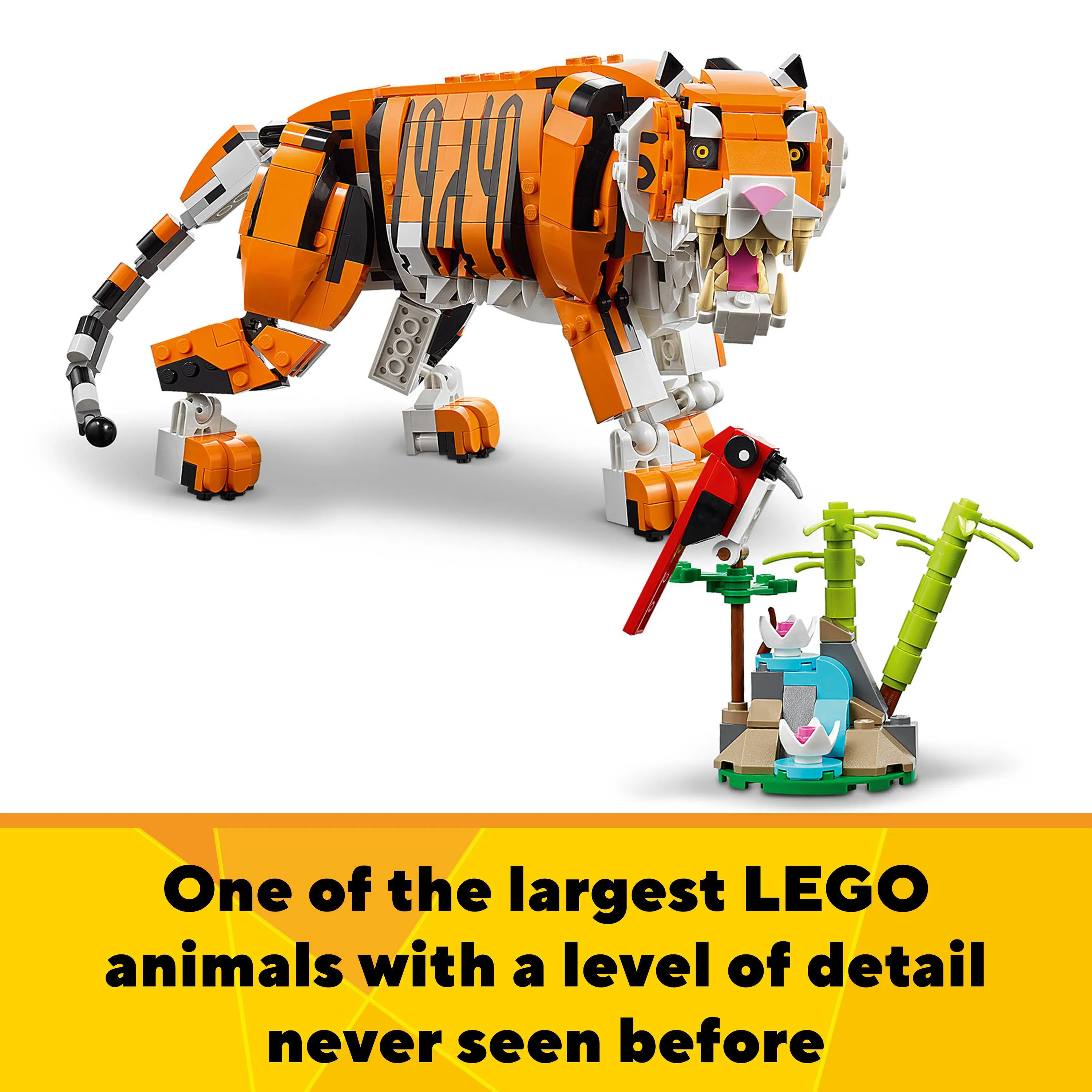 LEGO Creator 3-in-1 Majestic Tiger 31129