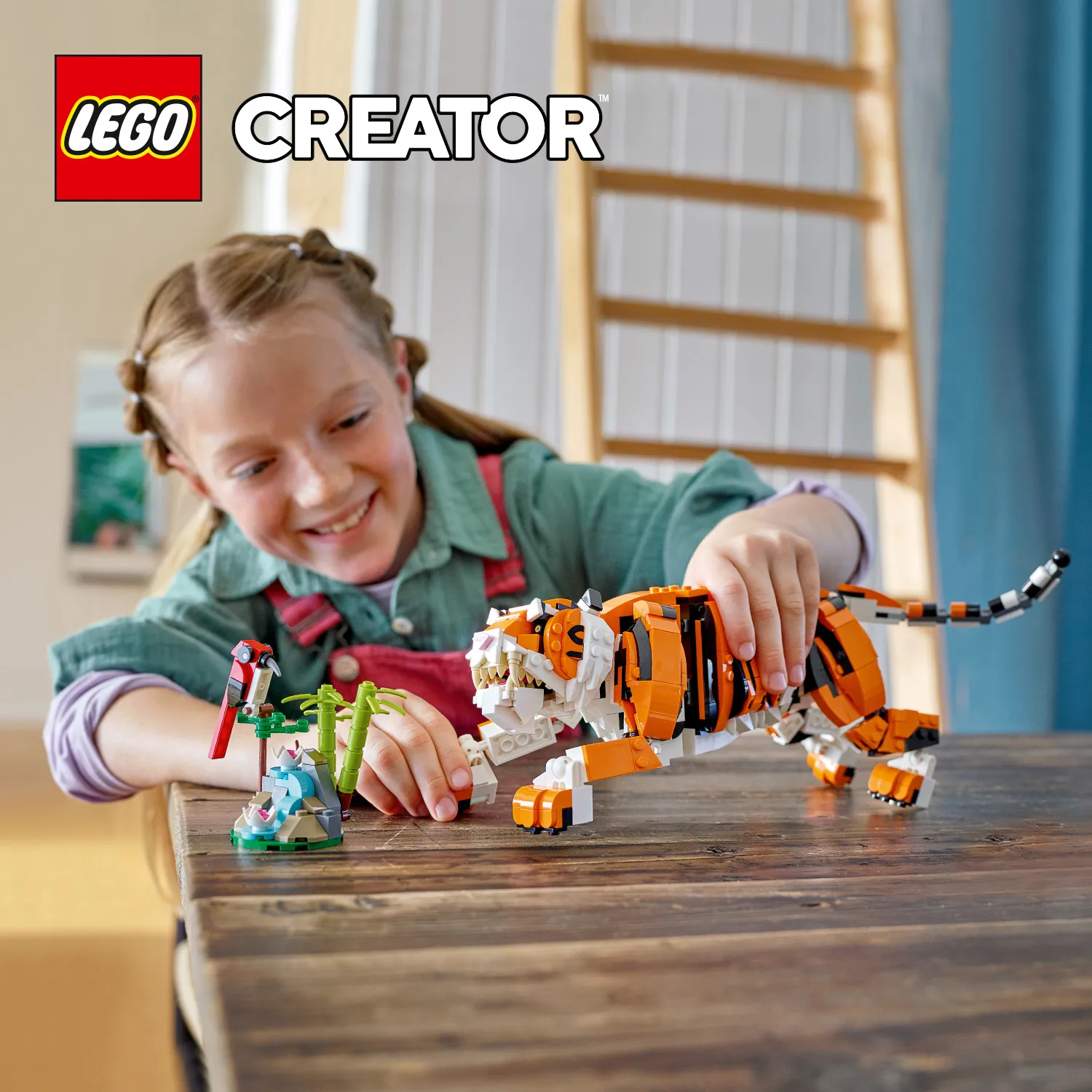 LEGO Creator 3-in-1 Majestic Tiger 31129