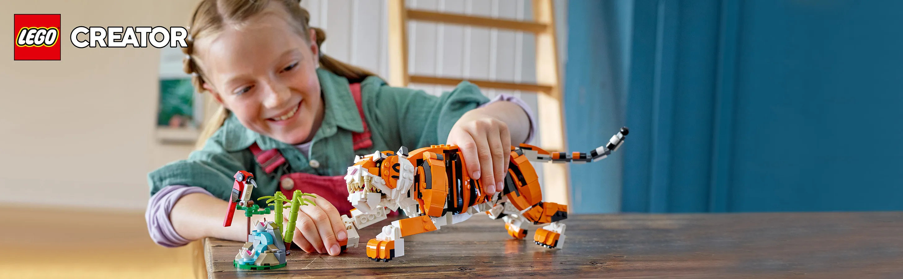 LEGO Creator 3-in-1 Majestic Tiger 31129