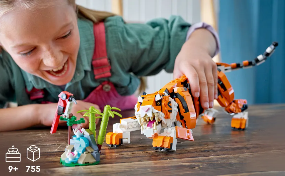 LEGO Creator 3-in-1 Majestic Tiger 31129