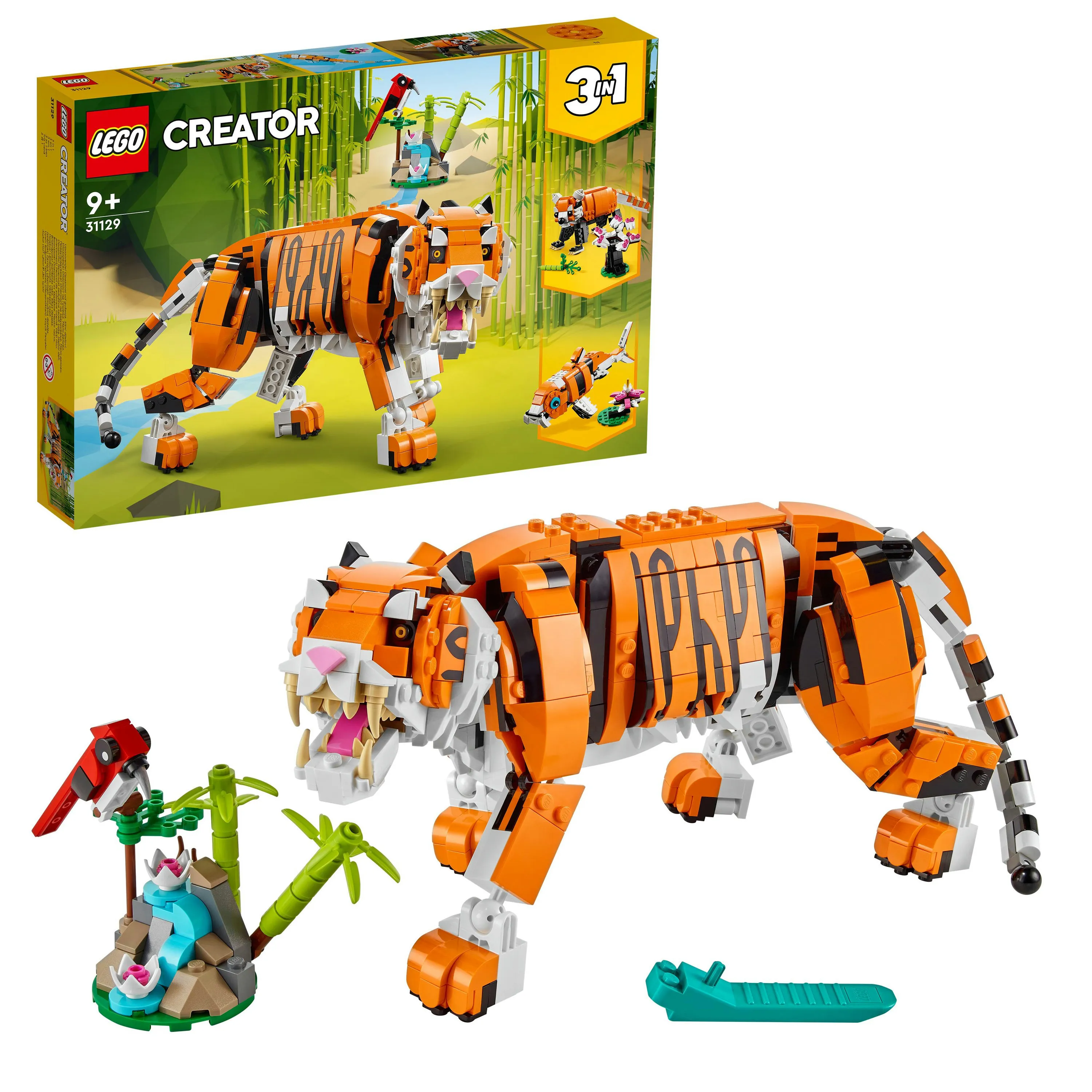 LEGO Creator 3-in-1 Majestic Tiger 31129