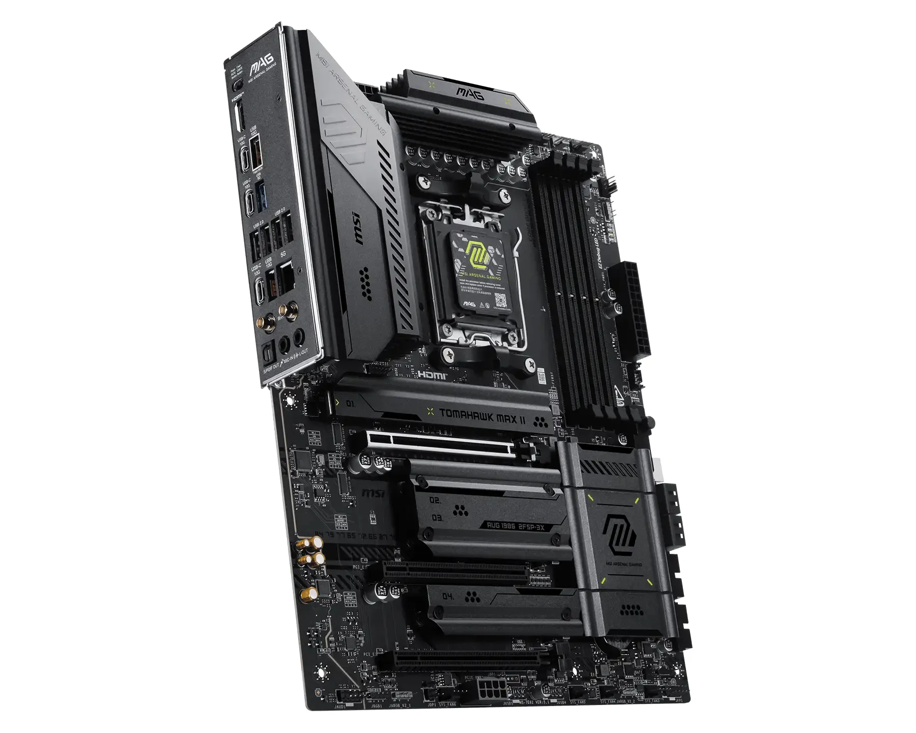 MSI MAG B850 TOMAHAWK MAX WIFI II WiFi 7 AM5 ATX moderkort