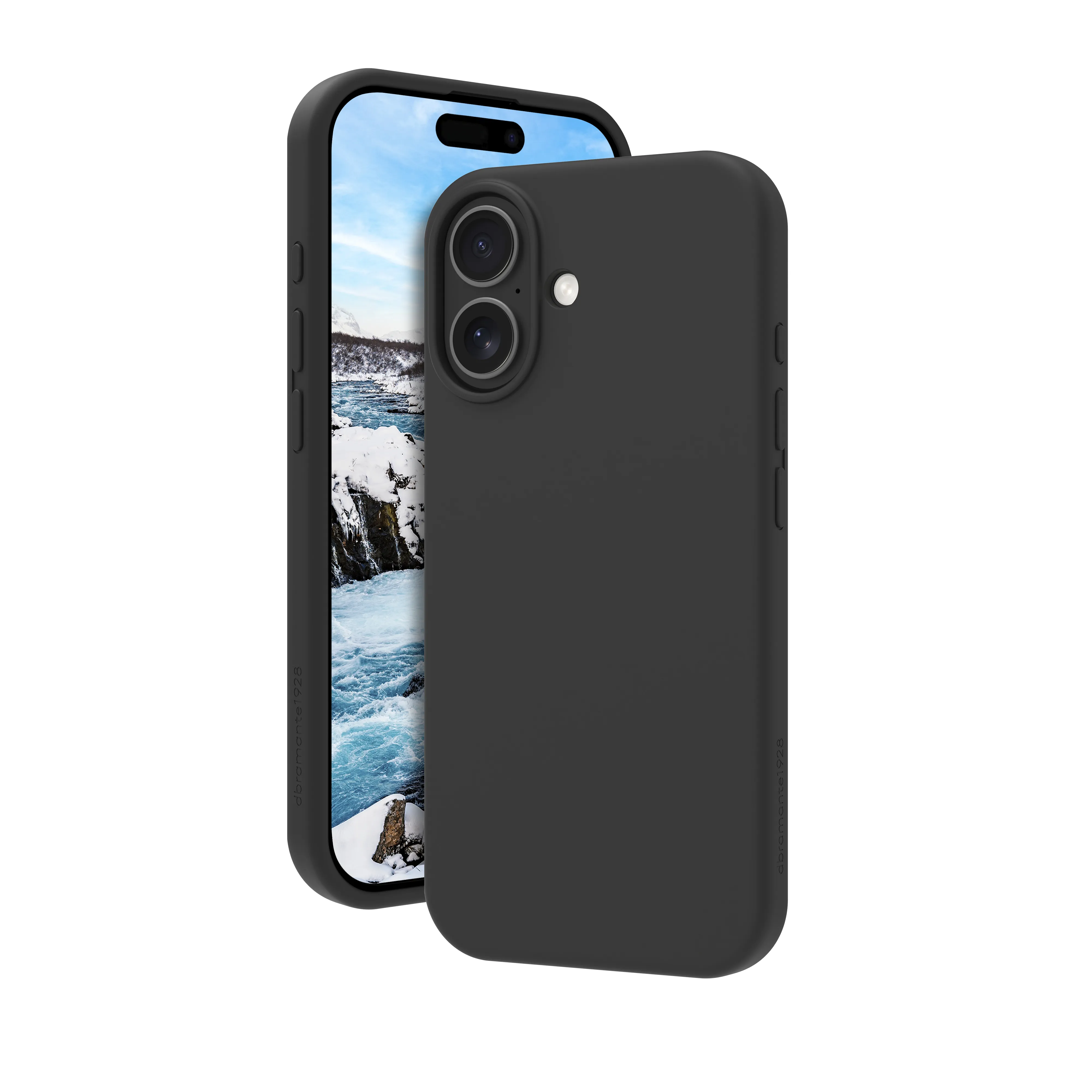 dbramante1928 Monaco MS Case for iPhone 17, Night Black