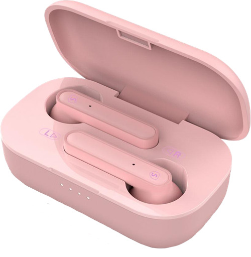 SiGN Freedom wireless in-ear buds, pink