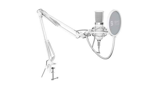 SilentiumPC Gear SM950 Streaming USB ONYX White
