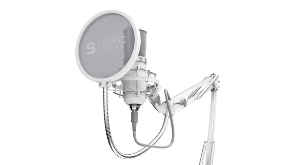 SilentiumPC Gear SM950 Streaming USB ONYX White