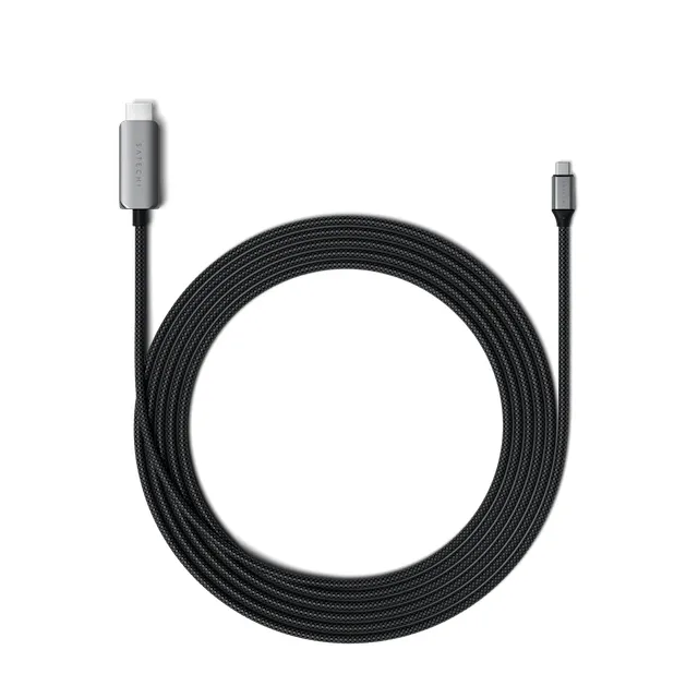 Satechi USB-C - HDMI 2.1 8K - cable, Silver, 2m