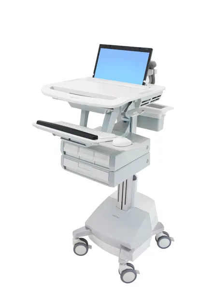 ERGOTRON STYLEVIEW LAPTOP CART SLA POWERED 4 DRAWER EU