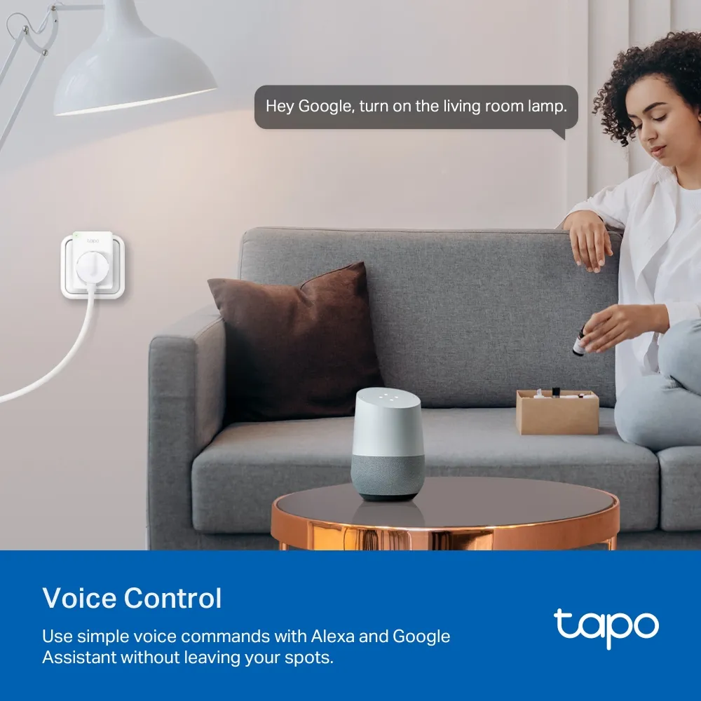 TP-Link Tapo P110 Mini WiFi - smart uttag med energiövervakning