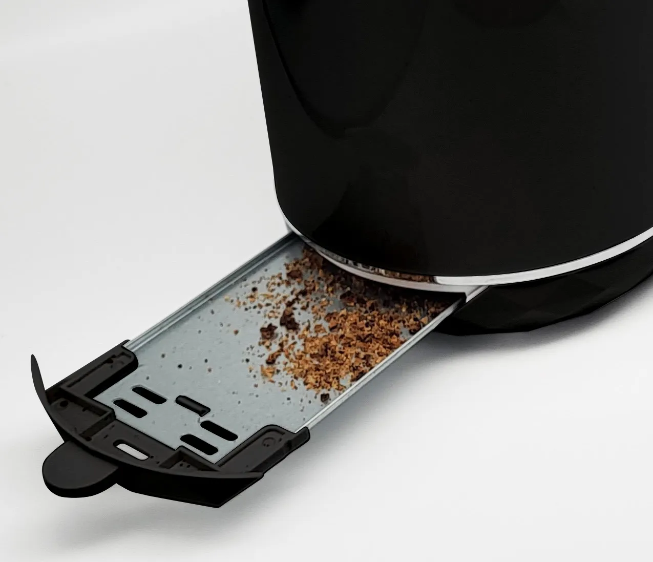 Terraillon Diamond -leiv&auml;npaahdin, 2 viipaleita, musta