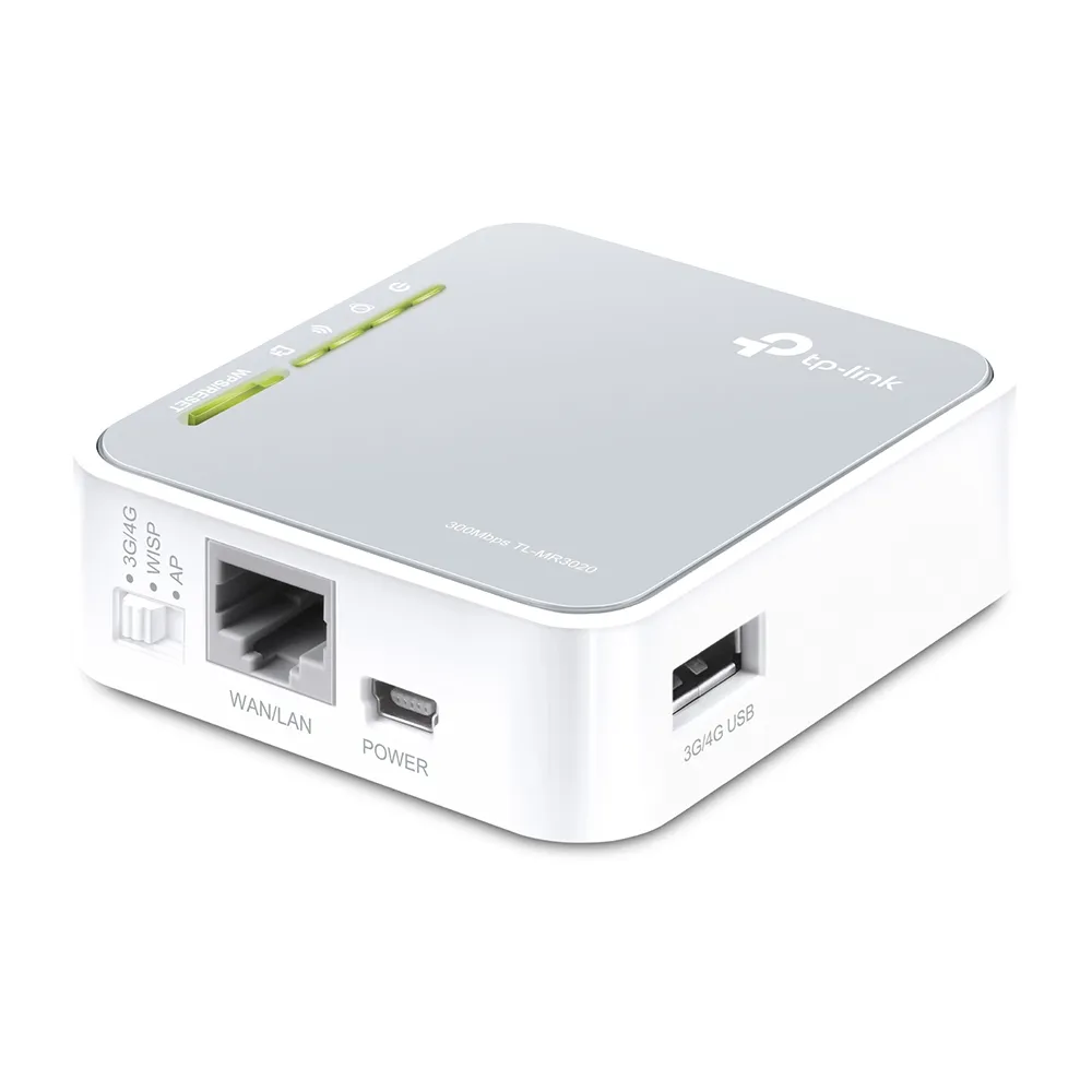 TP-LINK trådlös 3G-router, 802.11n, 150Mbps, USB, RJ45
