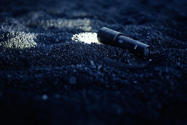 M350F Black Hand Flashlight Led