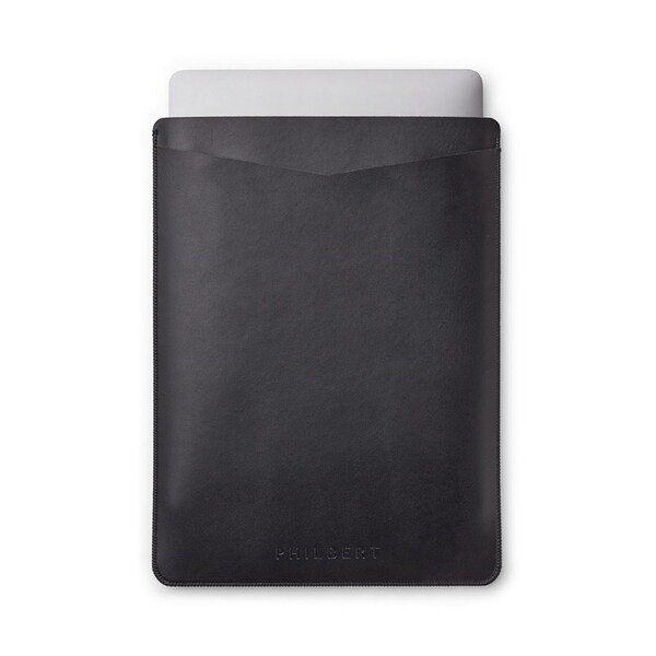 Philbert Ultra Slim Sleeve incl strap MacBook 14'' M1 2021, Black