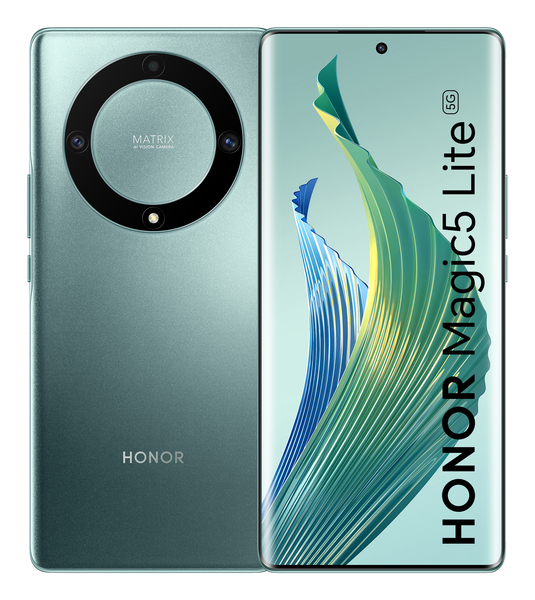 Honor Magic5 Lite 256/8 GB Android - mobiltelefon, Gr&ouml;n
