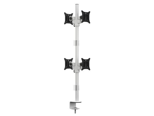 Multibrackets M VESA Deskmount Officeline Quad B2B, -n&auml;ytt&ouml;varsi, valkoinen, 15&quot;-30&quot;
