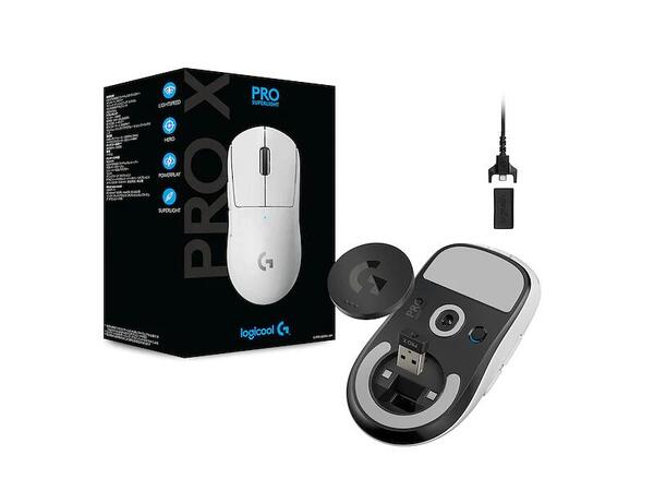 Logitech G305 X Superlight -langaton pelihiiri, valkoinen