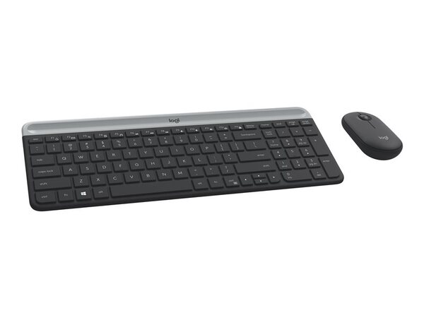 Slim Wireless Kbd Mouse Combo MK470 CH