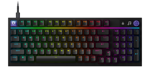 Logitech G316 X 98 Mechanical Gaming Keyboard, Hot-swappable Tactile