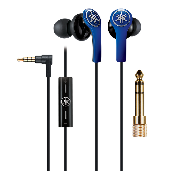 YAMAHA Kuuloke EPH-M100 In-Ear Blue Mic