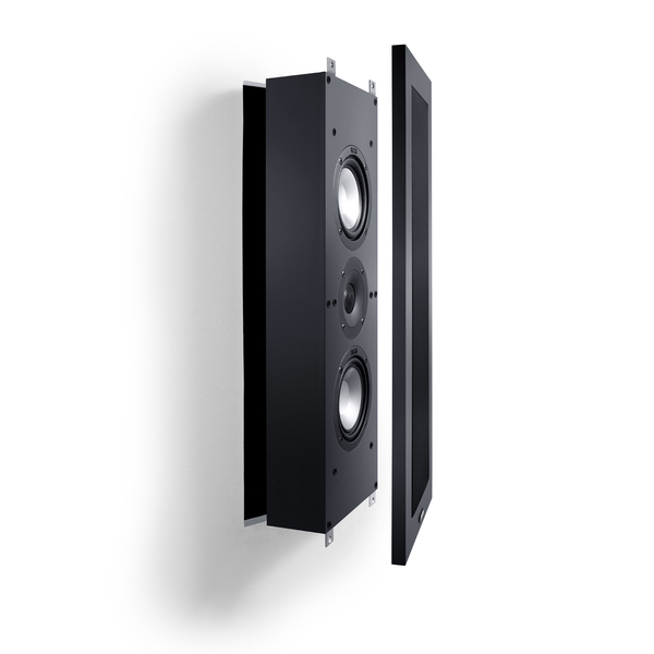 Canton Atelier 500 - InWall- /OnWall loudspeaker, black lacquer semimatt