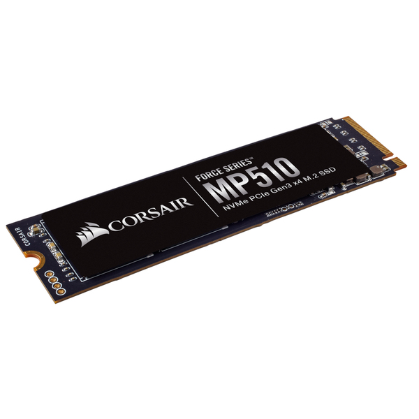 Corsair Force MP510 960GB NVMe PCIe 3480/3000 MB/s - SSD-levy M.2