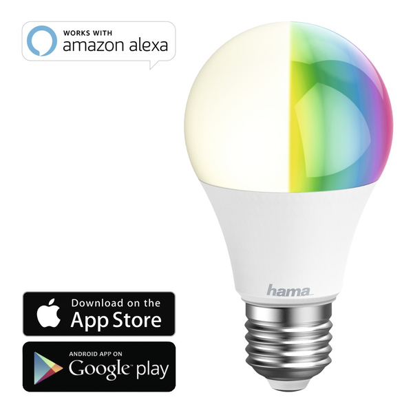 Hama Wi-Fi Light Bulb RGB, LED - smart bulb, E27, 10W