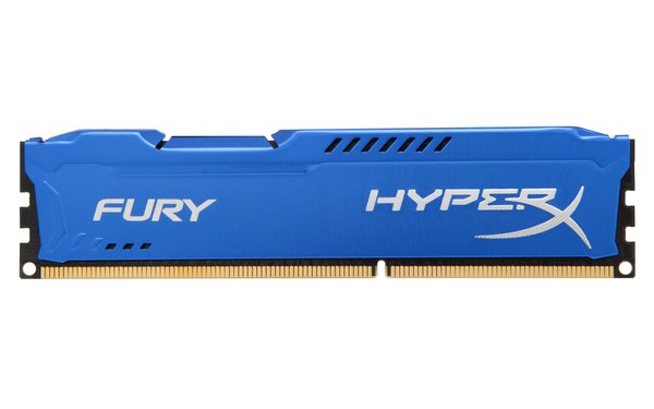 Kingston 8GB (1x8GB) HyperX Fury, DDR3 1866MHz - sininen