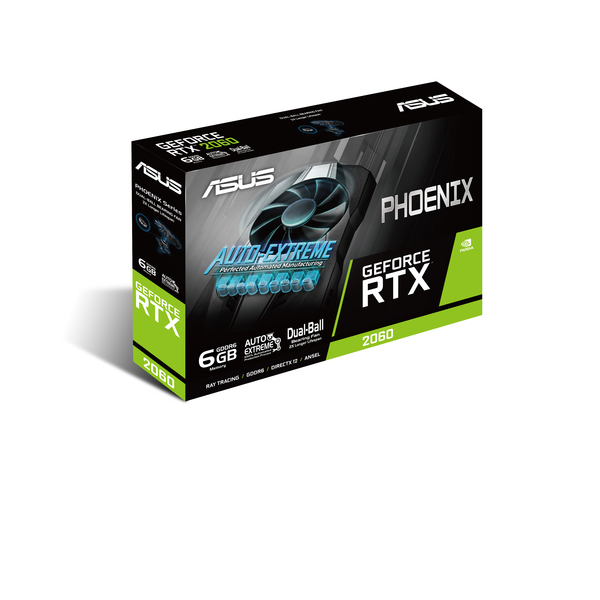 Asus Phoenix GeForce RTX 2060 6GB GDDR6 -n&auml;yt&ouml;nohjain