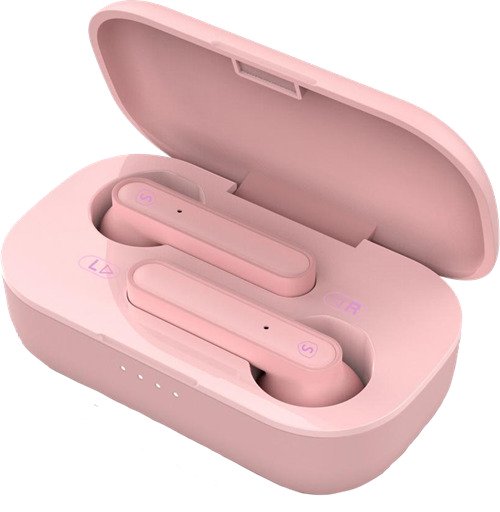 SiGN Freedom wireless in-ear buds, pink