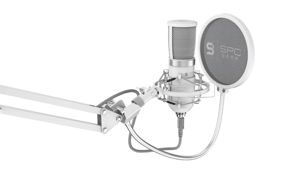 SilentiumPC Gear SM950 Streaming USB ONYX White